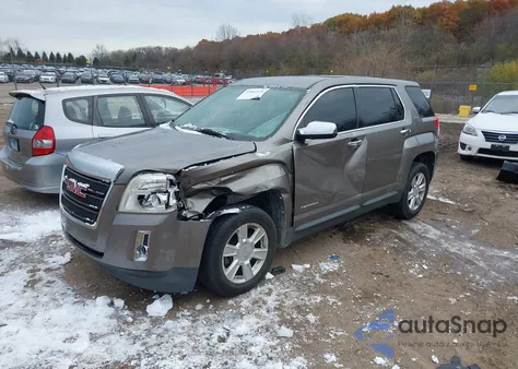 2012 GMC Terrain Sle-1 из США, поврежденный, VIN 2GKALMEK8C6228941